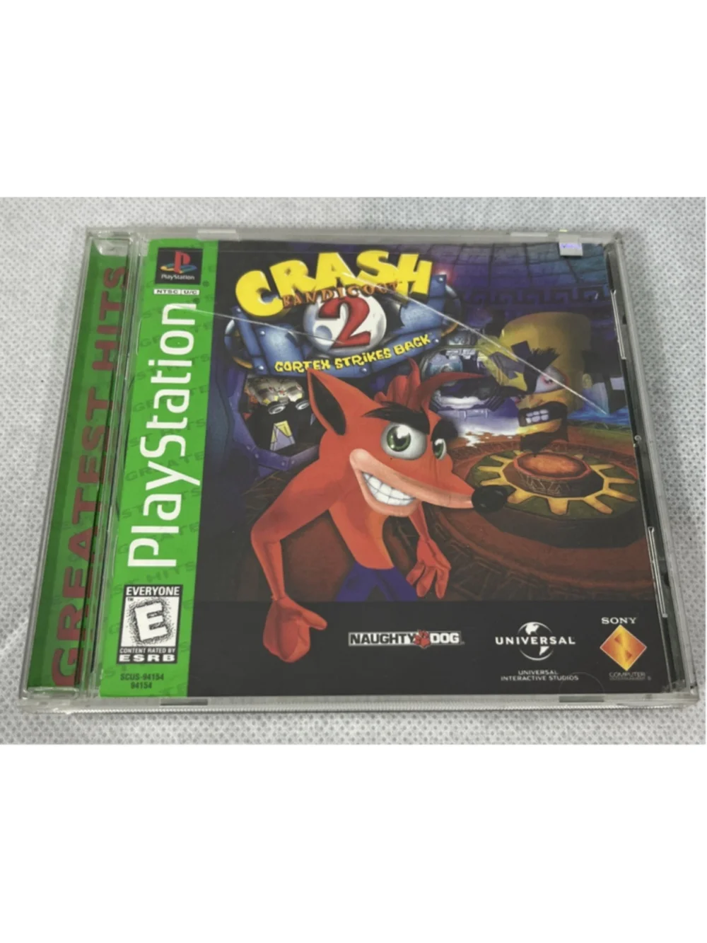 Crash Bandicoot 2: Cortex Strikes Back ( Sony PlayStation 1 PS1 2000) CIB Tested